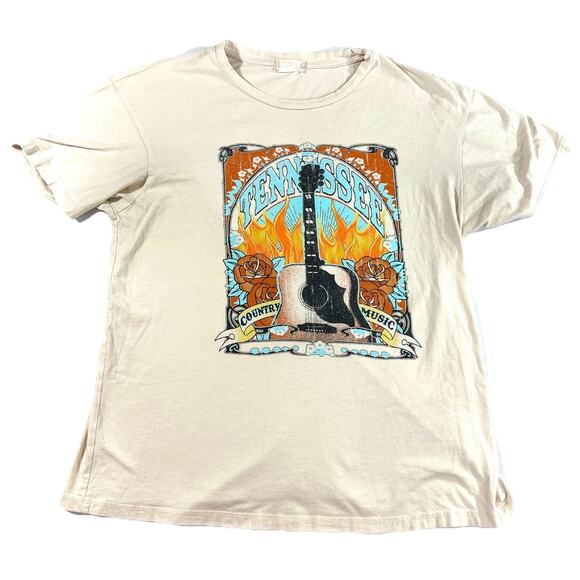 Altar'd State Tops - Altar’d State Tennessee Country Music Graphic Tee Women’s Size M USA